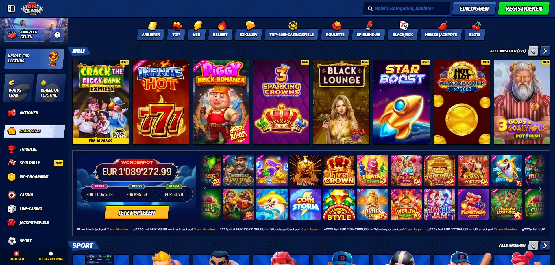 BigClash Bonusy a Akcie &mdash; BigClash