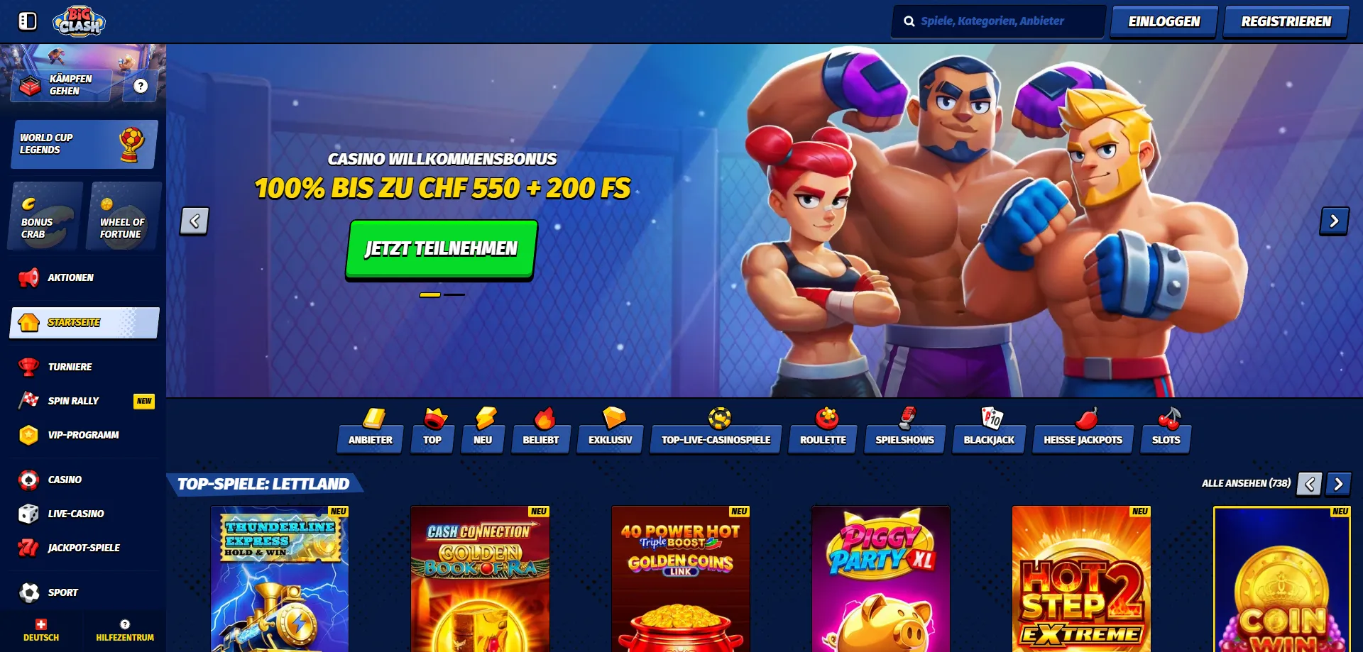 Slotov&eacute; Automaty &mdash; BigClash